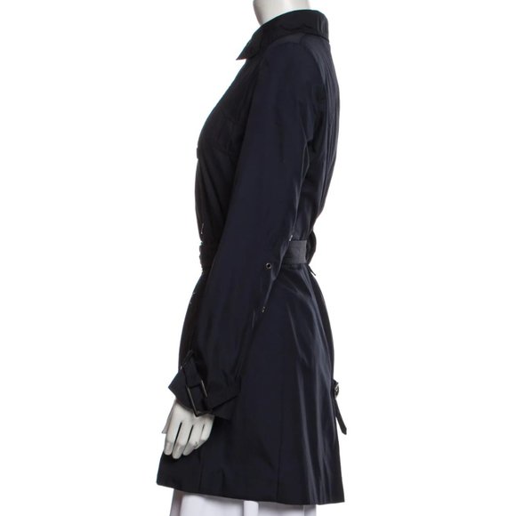Vintage Stella McCartney Navy Trench Coat Size 8 (US)/42 (IT) - Picture 3 of 11